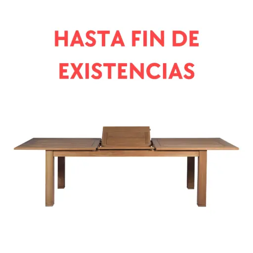 [100301060] Mesa extensible  Candon 100x210/280 cm