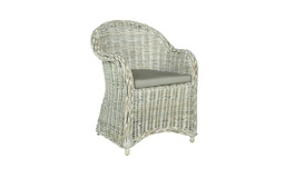 [100102083] Sillón con brazos Hermon kubu natural